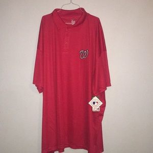 New Men’s Washington nationals polo 6XL